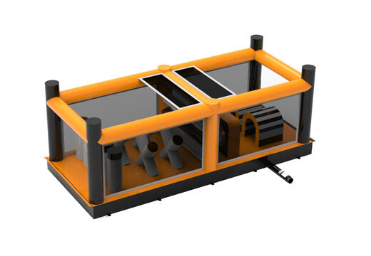 Bestellen sie giga modulare hindernisparcours im Squeezer-thema für kinder. Kaufen sie aufblasbare parcours jetzt online bei JB-Hüpfburgen Deutschland