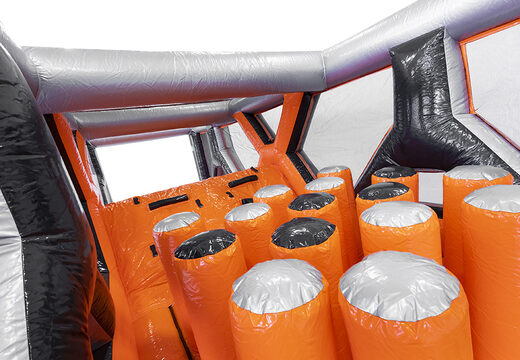 Kaufen sie einen aufblasbaren 40-teiligen giga Survival Run modularen kletterparcours für kinder. Bestellen sie aufblasbare parcours jetzt online bei JB-Hüpfburgen Deutschland