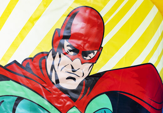 Bestellen sie aufblasbare rutschen-combo-hüpfburg für kinder im superhelden-thema. Aufblasbare hüpfburgen mit rutsche zum verkauf bei JB-Hüpfburgen Deutschland