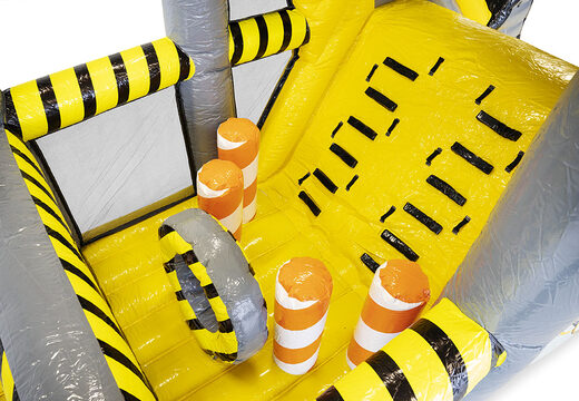 Kaufen sie einen aufblasbaren 9-meter-hindernisparcours mit 3D-objekten im Schwerlast-Design für kinder. Bestellen sie aufblasbare parcours jetzt online bei JB-Hüpfburgen Deutschland