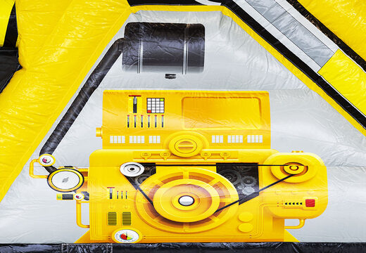 Kaufen sie hindernisparcours heavy duty 9m mit 3D-objekten für kinder. Bestellen sie aufblasbare parcours jetzt online bei JB-Hüpfburgen Deutschland