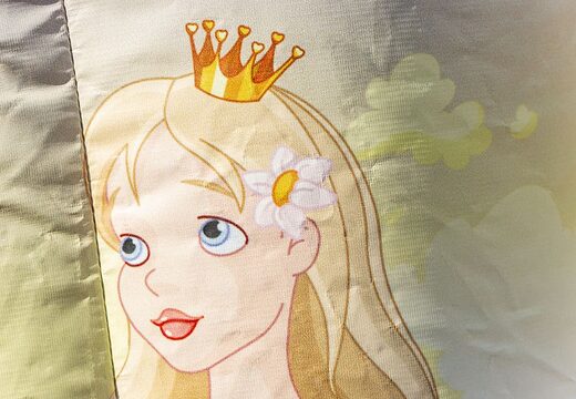 Kaufen sie eine kleine multifunktionale aufblasbare hüpfburg mit dach im prinzessinnen-design für kinder. Kaufen sie hüpfburgen online bei JB-Hüpfburgen Deutschland