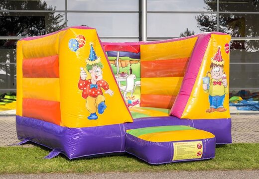 Bestellen sie eine kleine offene aufblasbare hüpfburg für kinder im party-stil. Kaufen sie hüpfburgen online bei JB-Hüpfburgen Deutschland