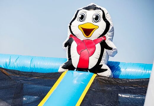 Aufblasbare hüpfburg im frozen-thema mit rutschen und lustigen hindernissen mit aufdruck für kinder. Kaufen sie hüpfburgen online bei JB-Hüpfburgen Deutschland