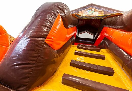 Kaufen sie eine multifunktionale funcity piraten-hüpfburg mit rutsche, das 3D-objekt auf der hüpffläche mit lustigem piraten-design für kinder. Kaufen sie hüpfburgen online bei JB-Hüpfburgen Deutschland