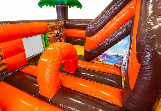 Bestellen sie die multifunktionale piratenwippe funcity für kinder. Kaufen sie aufblasbare hüpfburgen online bei JB-Hüpfburgen Deutschland
