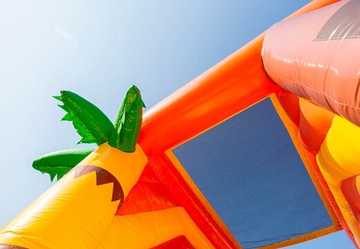 Große aufblasbare offene multiplay-piraten-hüpfburg für den Innenbereich mit rutsche für kinder. Kaufen sie hüpfburgen online bei JB-Hüpfburgen Deutschland