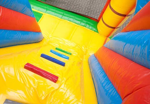 Hüpfburg im piratenschiff-design mit rutsche und 3D-objekten für kinder. Kaufen sie hüpfburgen online bei JB-Hüpfburgen Deutschland