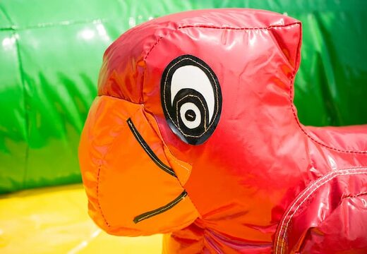 Kaufen sie aufblasbare halboffene playzone-dschungel-hüpfburg mit plastikbällen und 3D-objekten für kinder. Bestellen sie hüpfburgen online bei JB-Hüpfburgen Deutschland
