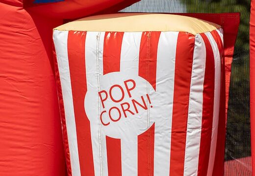 Opblaasbare schuim bubble park in thema rollercoaster kopen voor kids