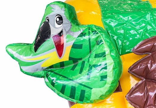 Jungleworld hüpfburg mit rutsche und 3D-objekten für kinder. Kaufen sie hüpfburgen online bei JB-Hüpfburgen Deutschland