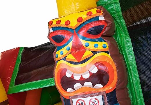 Bestellen sie aufblasbare multiplay-hüpfburg für kinder im hawaii-design für kinder bei JB-Hüpfburgen Deutschland. Kaufen sie hüpfburgen online bei JB-Hüpfburgen Deutschland