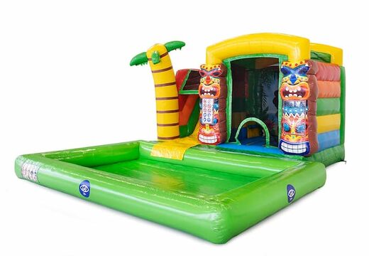 Kaufen sie bei JB-Hüpfburgen Deutschland eine multifunktionale mini-splash-bounce-hawaii-hüpfburg. Bestellen sie aufblasbare hüpfburgen online bei JB-Hüpfburgen Deutschland