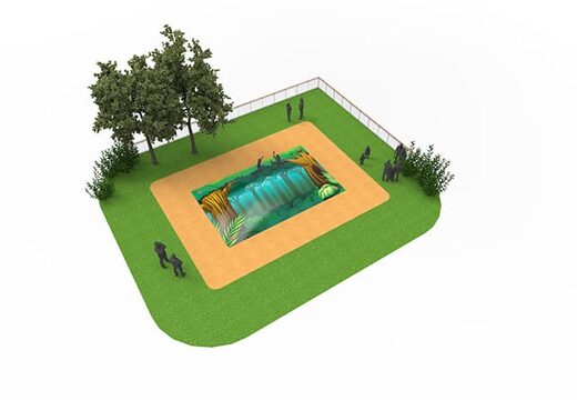 Kaufen sie airmountain im waldthema für kinder. Bestellen sie aufblasbare luftberge jetzt online bei JB-Hüpfburgen Deutschland