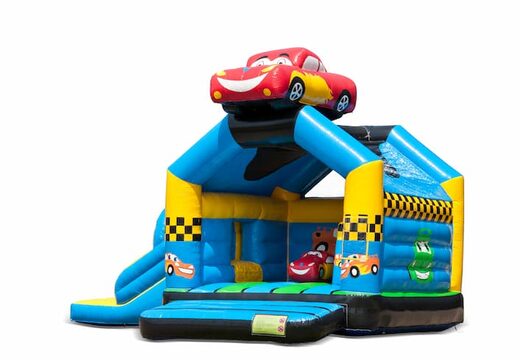 Kaufen sie aufblasbare indoor multiplay multifun hüpfburg mit rutsche im thema autos für kinder. Bestellen sie aufblasbare hüpfburgen online bei JB-Hüpfburgen Deutschland