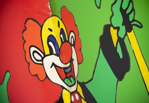 Perfekte aufblasbare rutsche im clown-thema mit 3D-objekten für kinder. Kaufen sie aufblasbare rutschen jetzt online bei JB-Hüpfburgen Deutschland