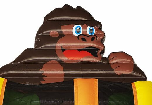 Kaufen sie eine spektakuläre aufblasbare rutsche im gorilla-design mit 3D-objekten für kinder. Bestellen sie aufblasbare rutschen jetzt online bei JB-Hüpfburgen Deutschland