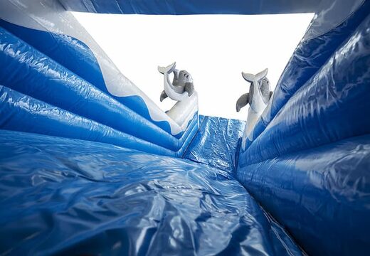 Perfekte aufblasbare rutsche mit haimotiv und 3D-objekten zum bestellen für kinder. Kaufen sie aufblasbare rutschen jetzt online bei JB-Hüpfburgen Deutschland