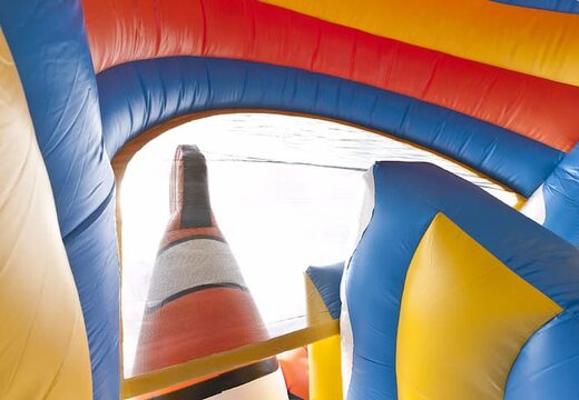 Aufblasbare multifunktionsrutsche im clownfisch-design mit planschbecken, beeindruckendem 3D-objekt, frischen farben und den 3D-hindernissen für kinder. Kaufen sie aufblasbare rutschen jetzt online bei JB-Hüpfburgen Deutschland