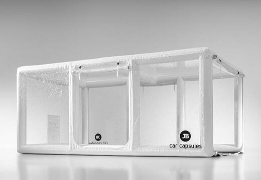 Aufblasbare Vitrine Autokapsel kaufen, um das Fahrzeug in Weiß zu benutzen