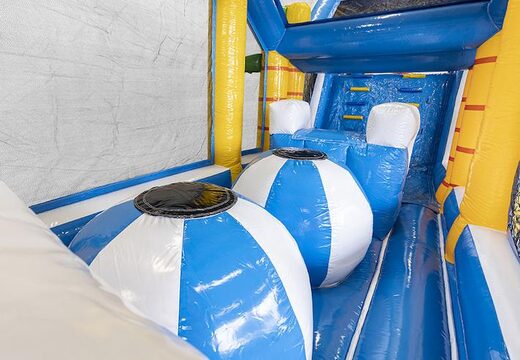 Aufblasbarer 19-meter-hindernisparcours mit passenden 3D-objekten für kinder. Kaufen sie aufblasbare hindernisparcours jetzt online bei JB-Hüpfburgen Deutschland