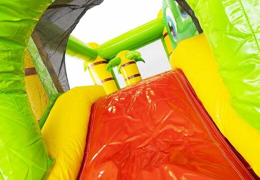 kleines aufblasbares Luftkissen mit Rutsche im Krokodil-Design für Kinder bestellen