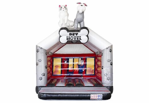 Kaufen Sie einen aufblasbaren Standard-Hüpfburg im Tierhotel-Thema für Kinder