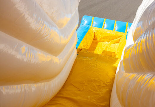 Bestellen Sie aufblasbare Multiplay-Super-Hüpfburg im Einhorn-Thema für Kinder mit vielen Farben