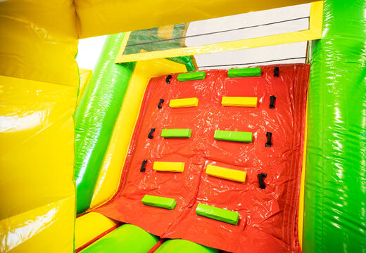 Bestellen Sie einen 13 meter aufblasbaren Hindernisparcours im Thema Urwald für Kinder. Kaufen sie aufblasbare hindernisparcours jetzt online bei JB-Hüpfburgen Deutschland