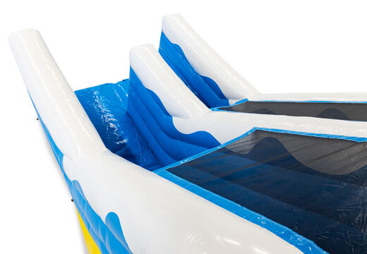 Bestellen Sie online eine 4 in 1 Rutsche im Thema Gummiente für Ihre Kinder. Kaufen Sie aufblasbare Rutschen jetzt online bei JB-Hüpfburgen Deutschland