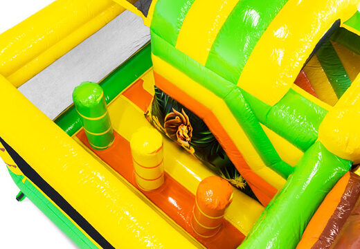 Bestellen Sie aufblasbare Hüpfburg Mini Multiplay im Löwen-Design für Kinder. Kaufen Sie aufblasbare Hüpfburgen bei JB-Hüpfburgen Deutschland