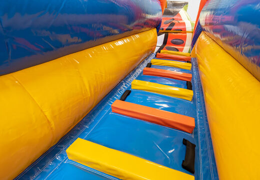 Kaufen Sie Multi Slide Caribbean Hüpfburg mit Rutsche für Ihre Kinder. Bestellen Sie jetzt aufblasbare Hüpfburgen online bei JB-Hüpfburgen Deutschland
