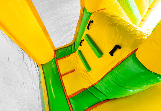 Aufblasbare Multibox Hüpfburg Dino überdacht zu verkaufen