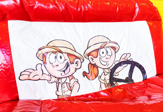 Aufblasbare Multibox Hüpfburg Safari kaufen