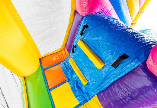 Kaufen Sie aufblasbare Multibox Hüpfburg Sommerfest überdacht