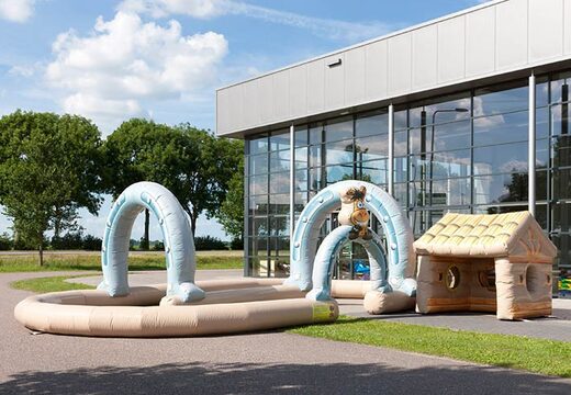 Rennstrecke im Wilden Westen