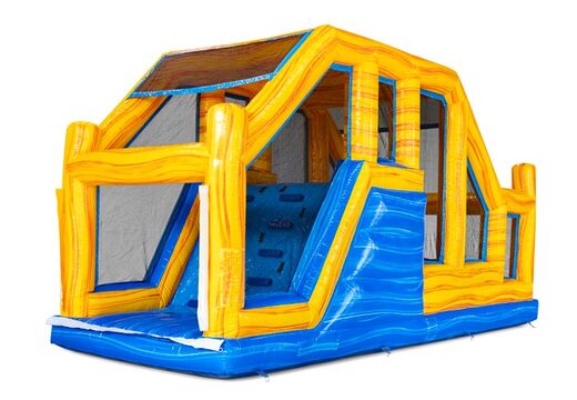 Base-Jump-Modul des modularen Hindernisparcours im Marmor-Thema