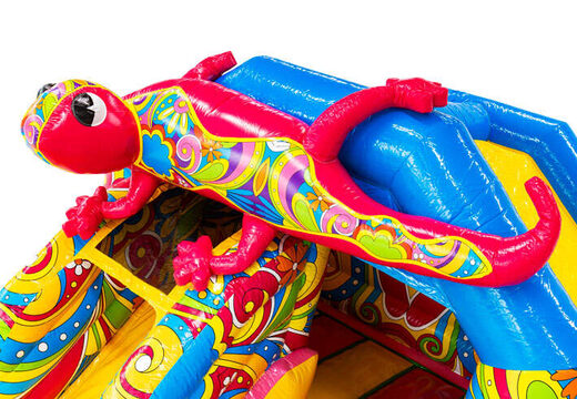 Großer rosa Salamander auf dem Slidecombo-Hüpfburg bei JB zu verkaufen