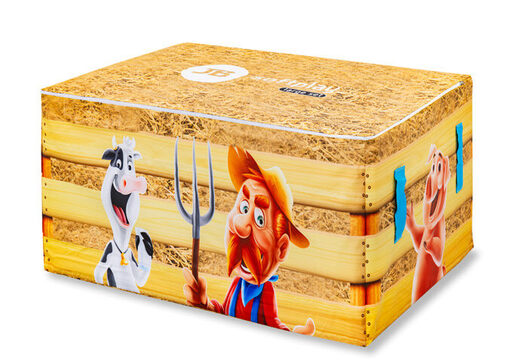 Box zur Aufbewahrung von Softplay im Farmthema bei JB erhältlich