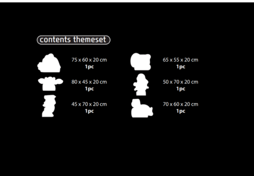 Inhalt des Softplay Themen-Sets im Piraten - Seewelt Thema online bestellen bei JB