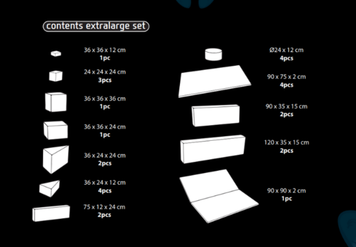 Bestellen Sie den Inhalt des Softplay XL Sets im Piraten - Seaworld Thema von JB Meppel