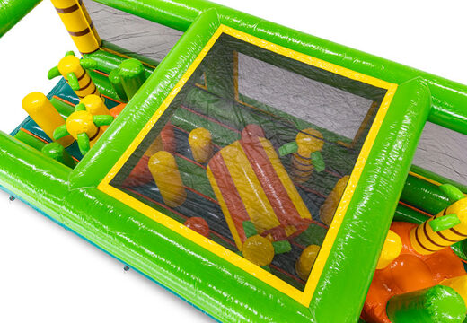 Modul "Pillar Dodger" modulares Hindernisparcours, selbst zusammenbaubare Säulen und Tunnel